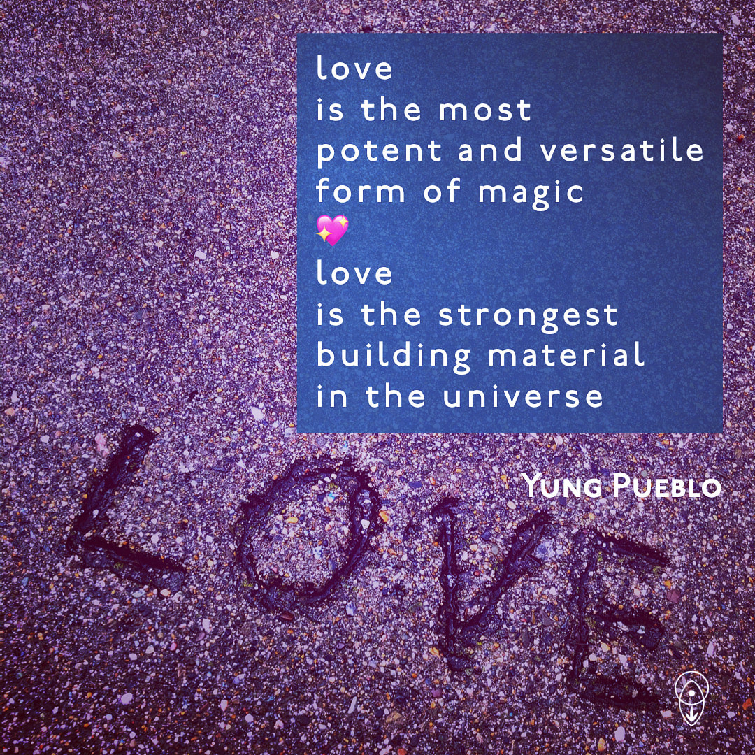 Love quote by Yung Pueblo